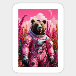 Space Bear Sticker